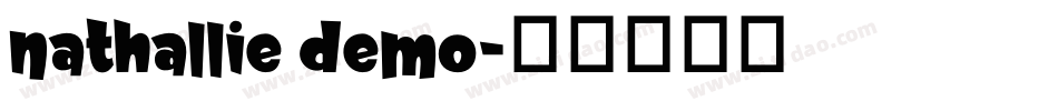 nathallie demo字体转换